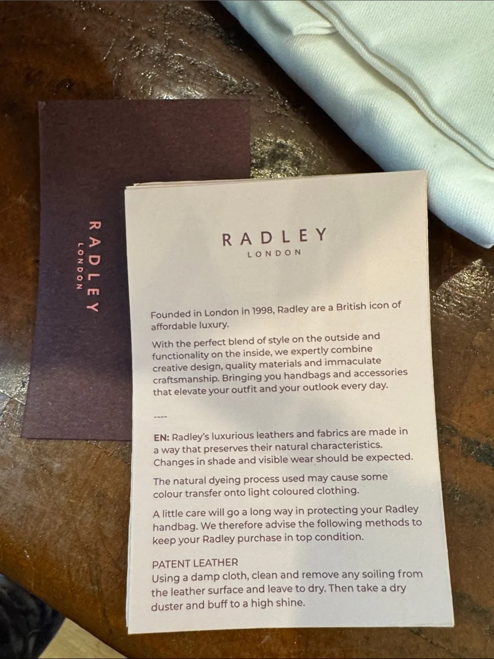 RADLEY LONDON structured colorblock